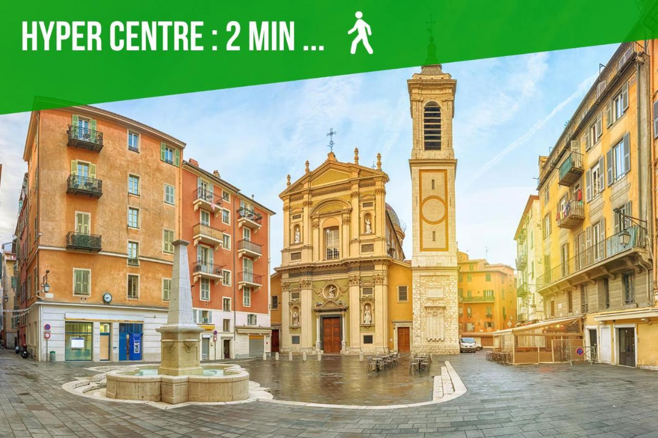 Appartement DUPLEX LE GESÙ - HEART OF OLD TOWN - MODERN - WiFi - CLIM à Nice Extérieur photo